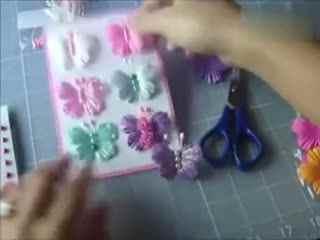 头花发饰成人自制视频,打造时尚个性美发教程